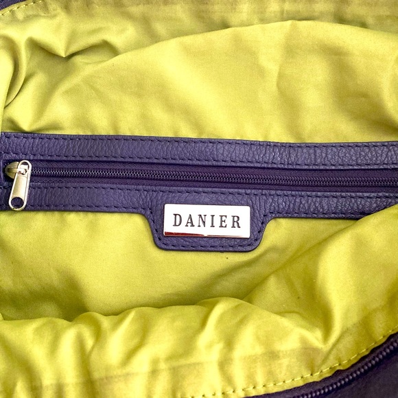 DANIER CUIR Genuine leather shoulder bag / purse - Picture 3 of 7